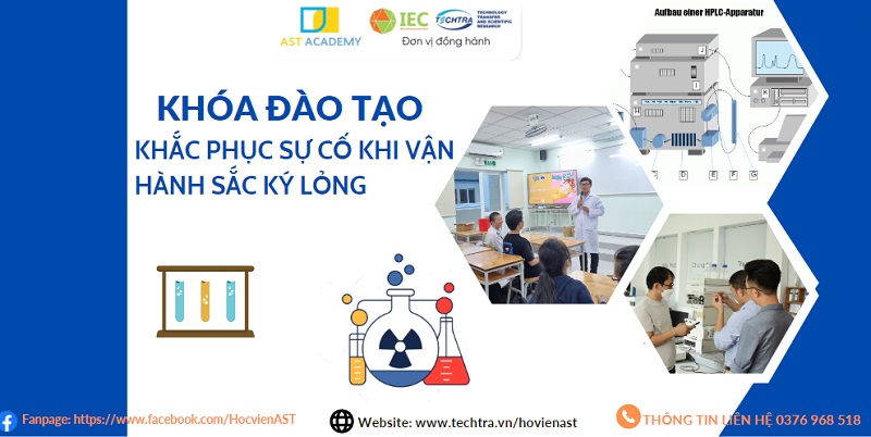 học viện đào tạo khoa học khắc phục sự cố khi vận hành sắc ký lỏng