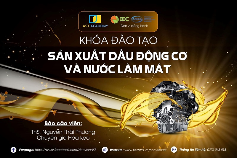 học viện đào tạo khoa học sản xuất dầu động cơ và nước làm mát
