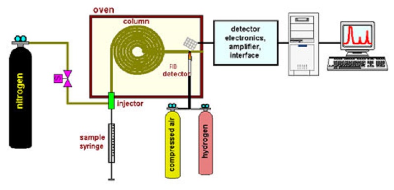Sơ lược về hệ thống và ứng dụng của máy sắc ký khí GC